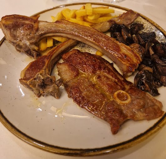 Amoca Linyola · plat de la carta