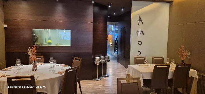 Amoca Linyola · sala del restaurant