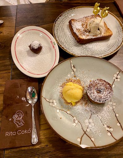 Rita Cokó · plat de la carta